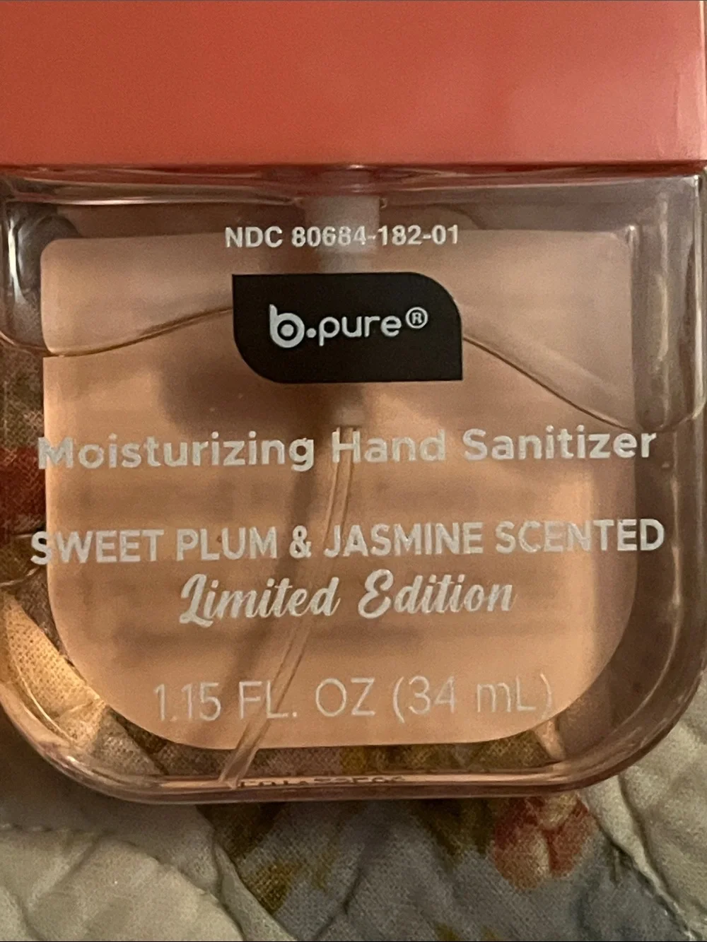 Moisturizing Hand Sanitizer (Assorted Colors)